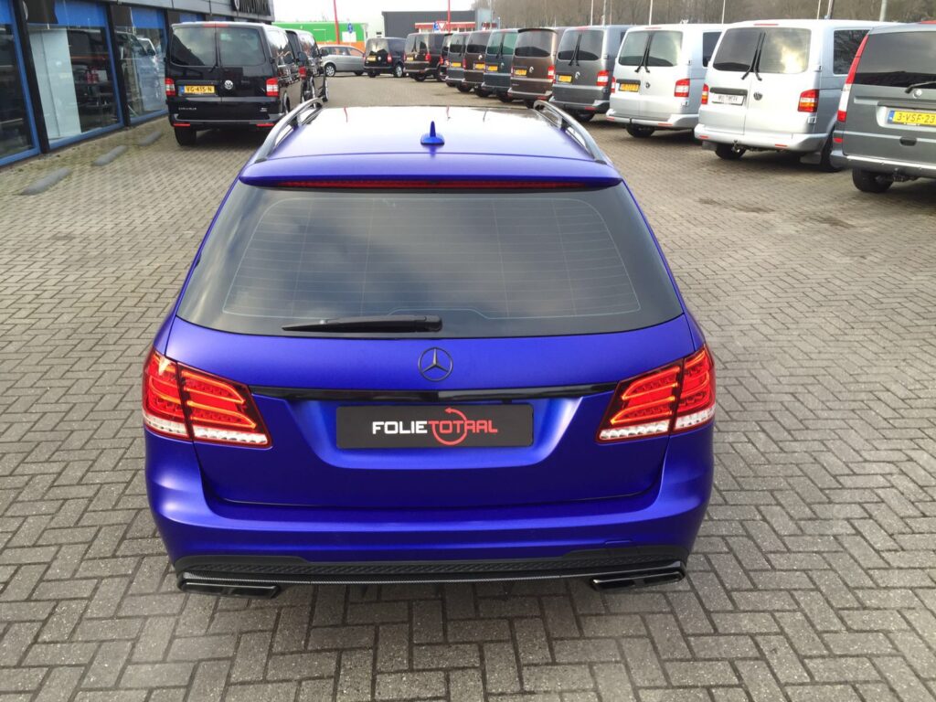 Mercedes E-AMG Combi (3M Satin MystiqueBlue metallic)