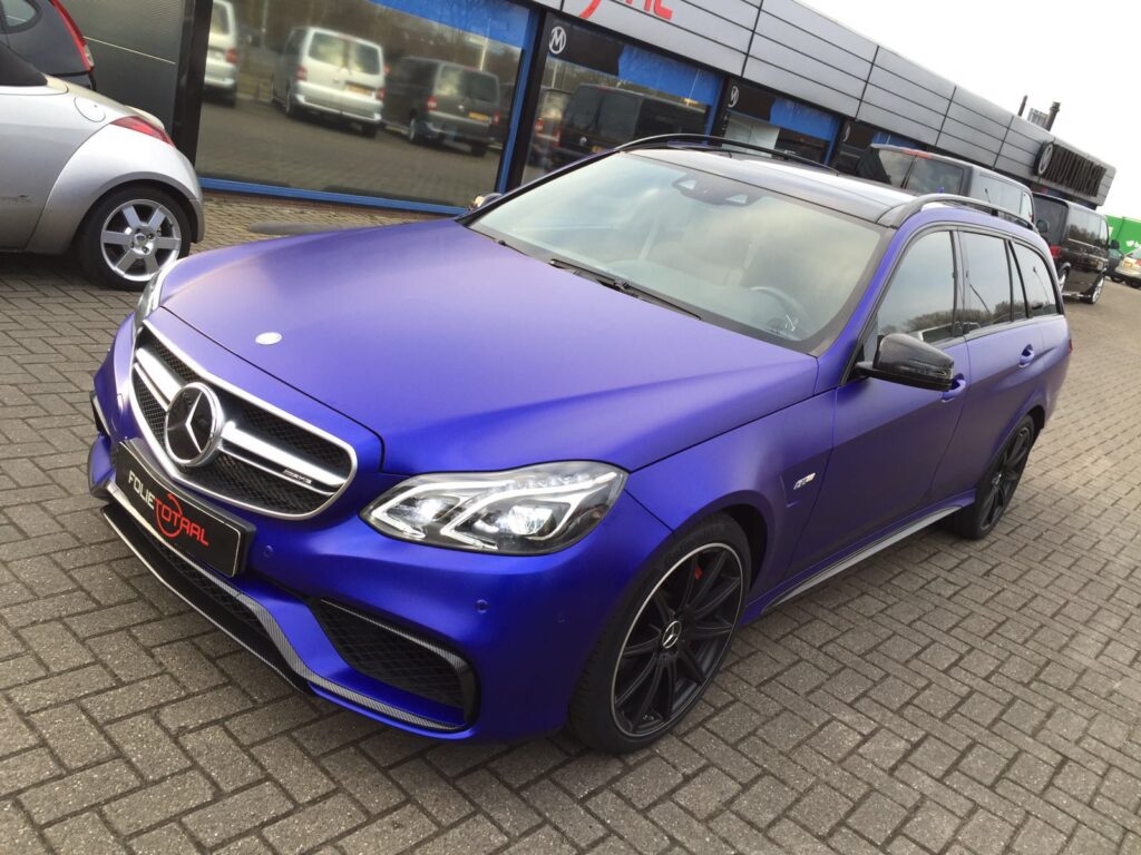 Mercedes E-AMG Combi (3M Satin MystiqueBlue metallic)