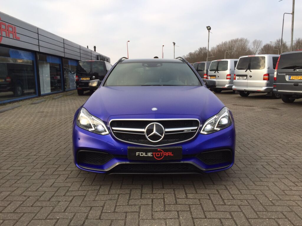 Mercedes E-AMG Combi (3M Satin MystiqueBlue metallic)