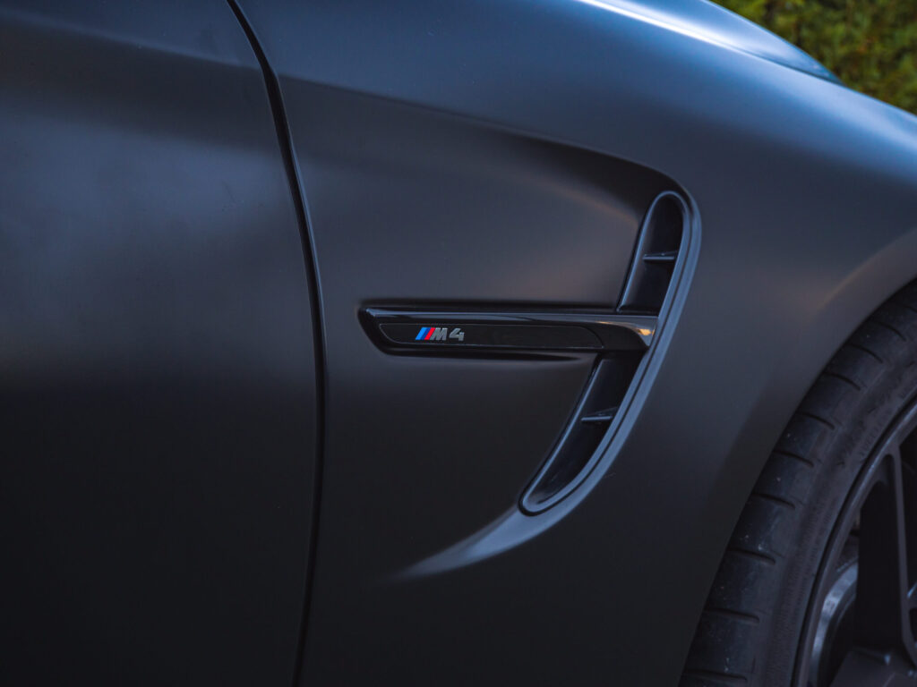 BMW M4 Satin Black