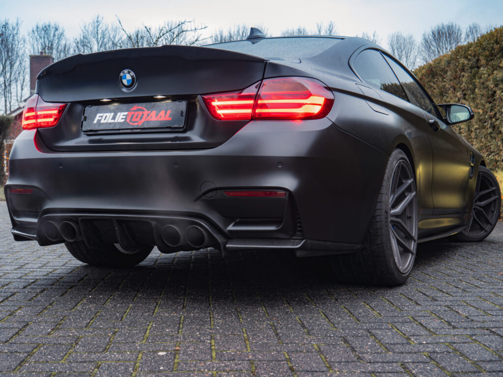 BMW M4 Satin Black