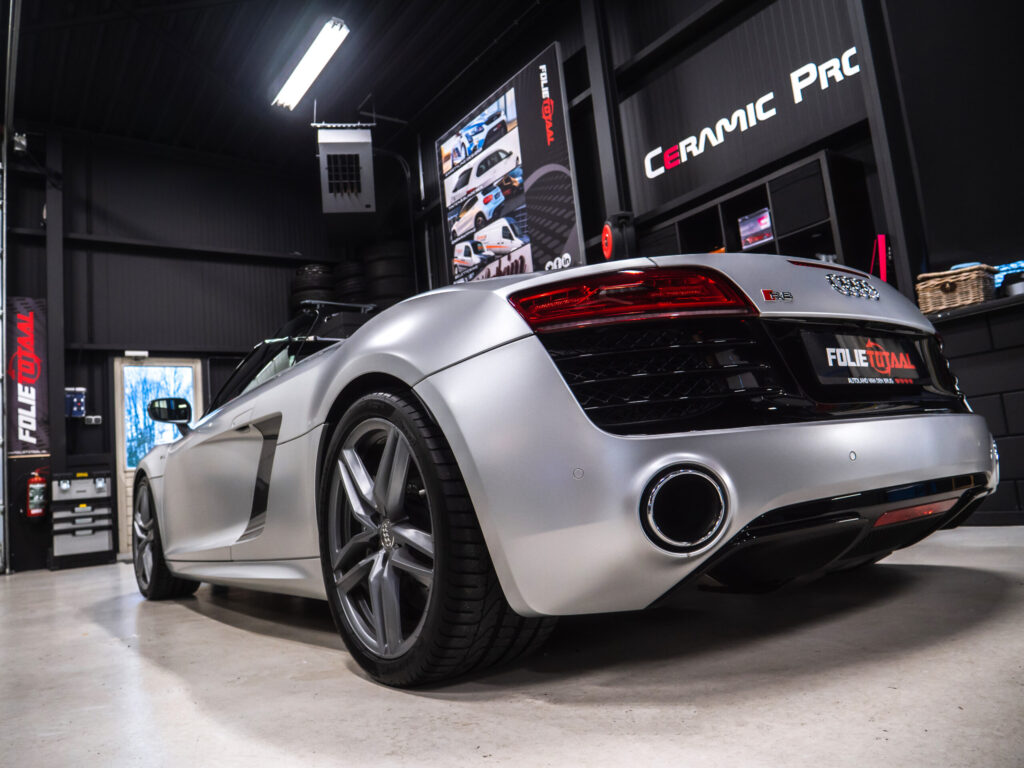 Audi R8 V10 Frozen Silver Full