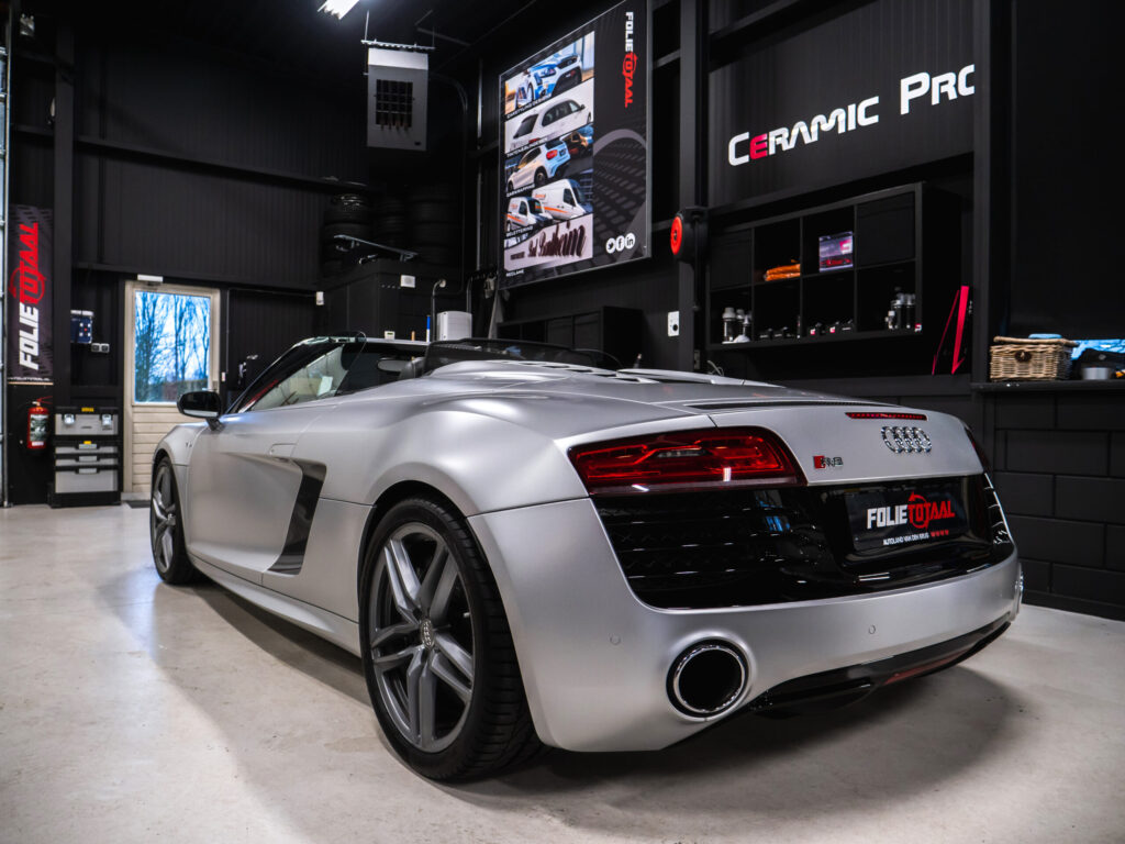 Audi R8 V10 Frozen Silver Full