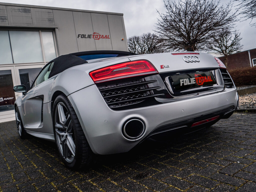 Audi R8 V10 Frozen Silver Full