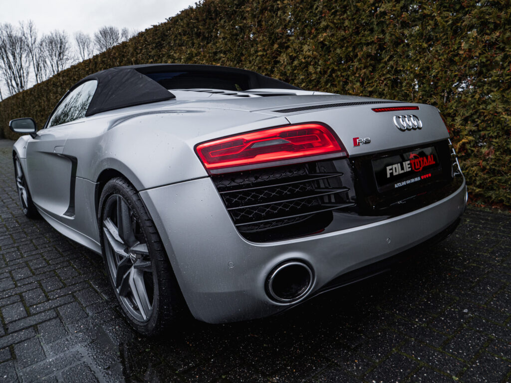 Audi R8 V10 Frozen Silver Full