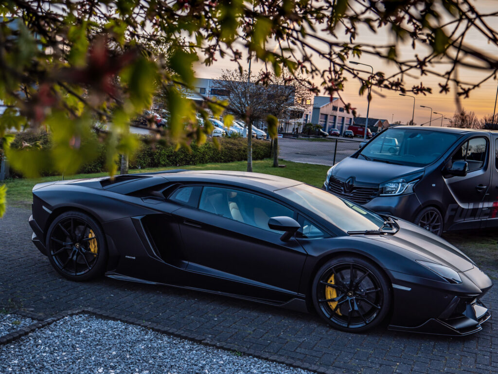 Lamborghini Aventador full matte PPF