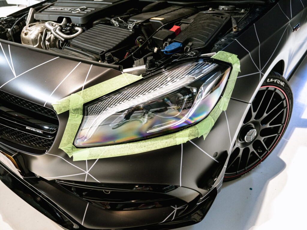 Lampen tinten Mercedes A-Klasse AMG