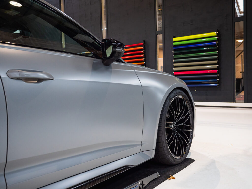 Audi RS6 1000pk in matte PPF en matte Nardo Grey