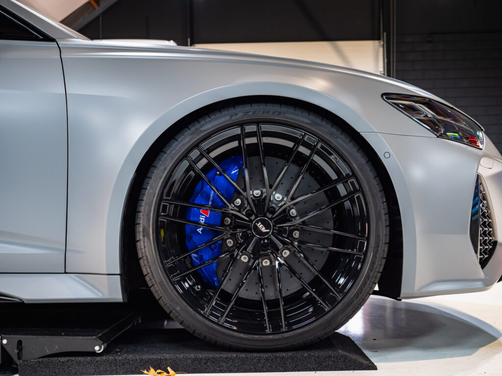 Audi RS6 1000pk in matte PPF en matte Nardo Grey
