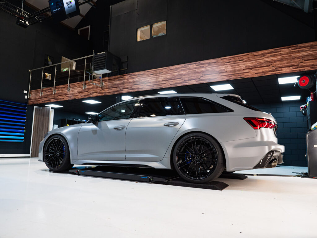 Audi RS6 1000pk in matte PPF en matte Nardo Grey