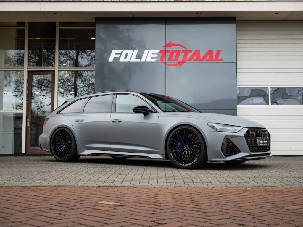 Audi RS6 1000pk in matte PPF en matte Nardo Grey
