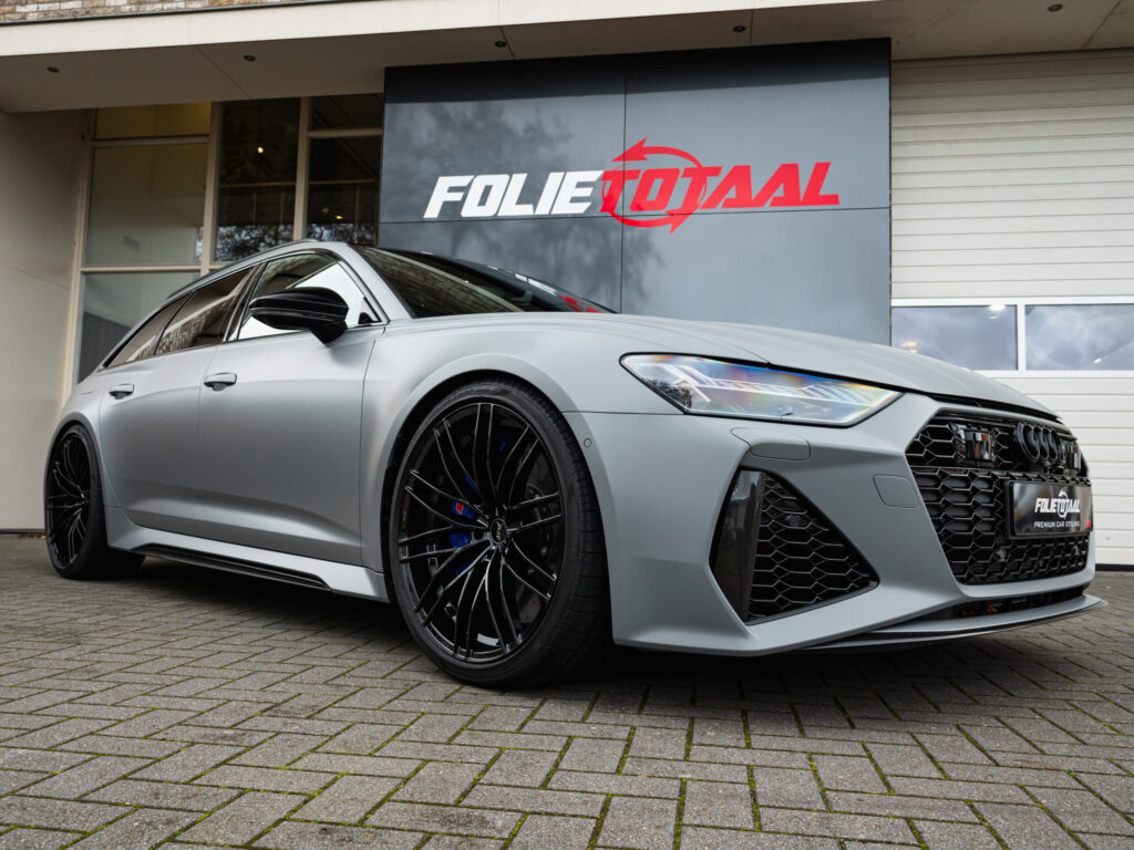 Audi RS6 1000pk in matte PPF en matte Nardo Grey