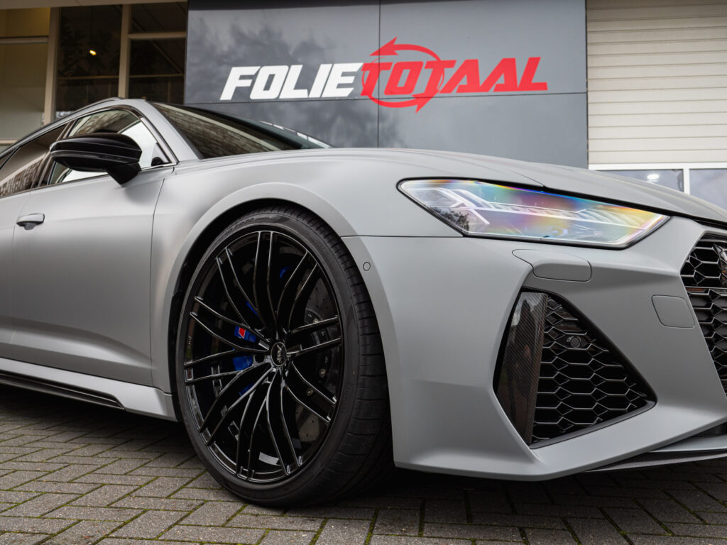 Audi RS6 1000pk in matte PPF en matte Nardo Grey