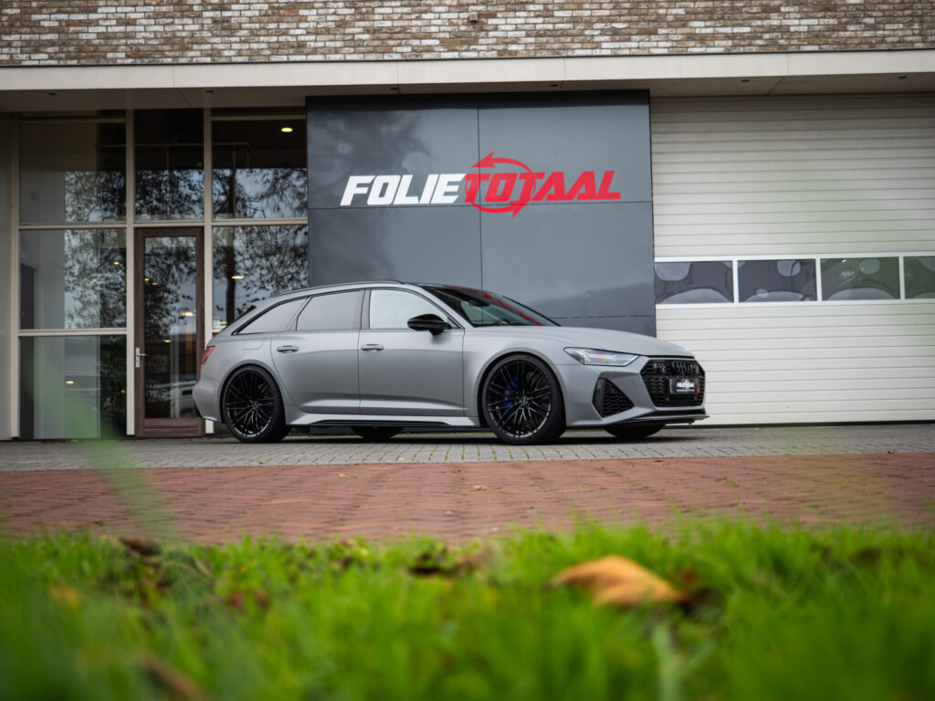 Audi RS6 1000pk in matte PPF en matte Nardo Grey