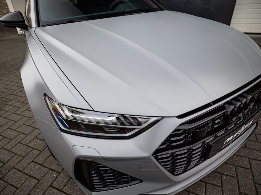Audi RS6 1000pk in matte PPF en matte Nardo Grey