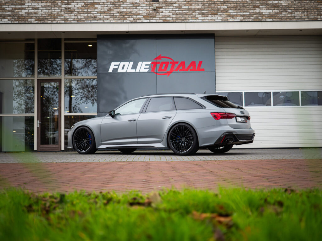 Audi RS6 1000pk in matte PPF en matte Nardo Grey