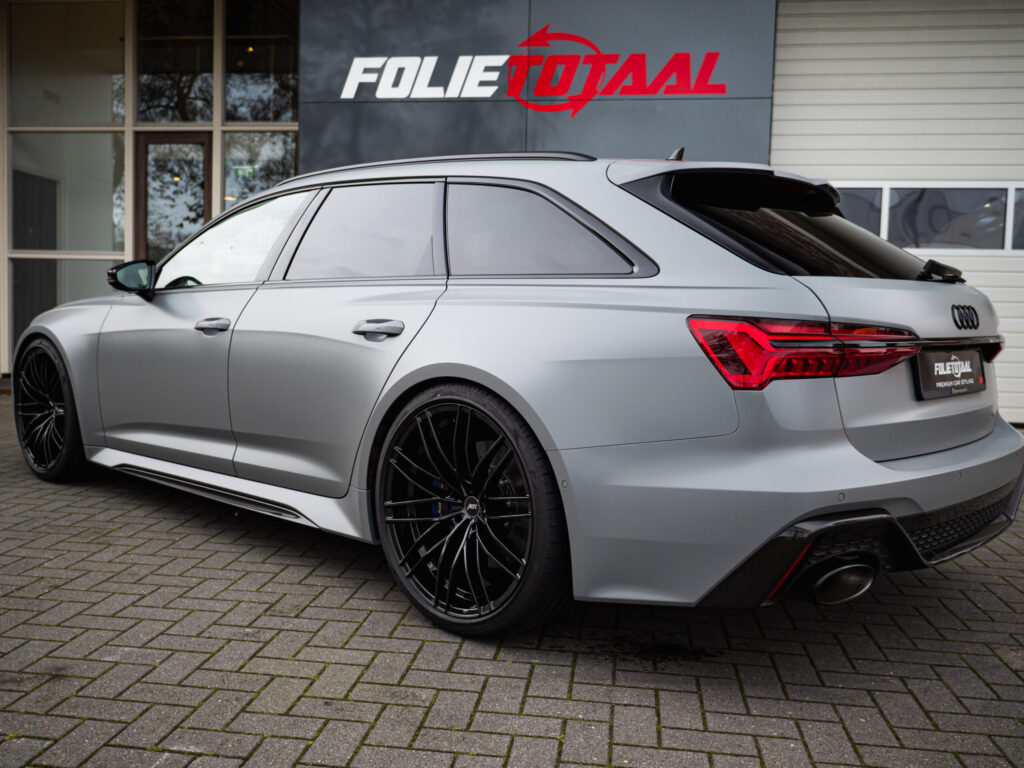 Audi RS6 1000pk in matte PPF en matte Nardo Grey