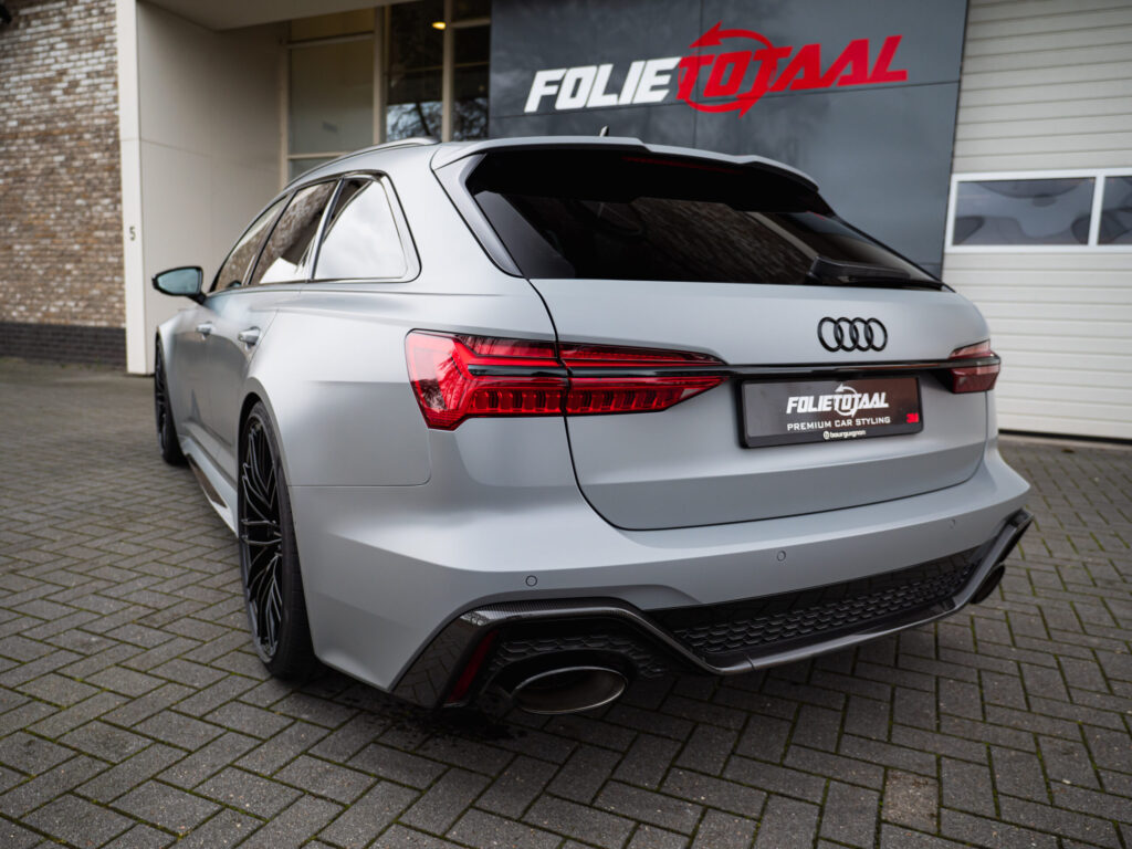 Audi RS6 1000pk in matte PPF en matte Nardo Grey