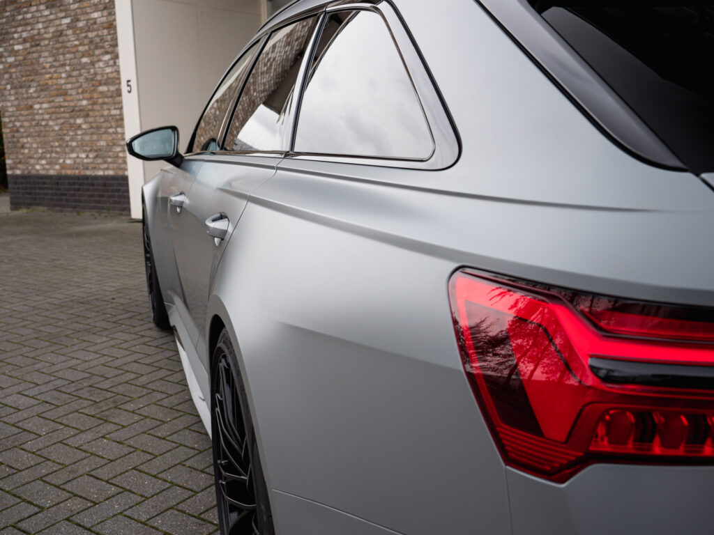Audi RS6 1000pk in matte PPF en matte Nardo Grey