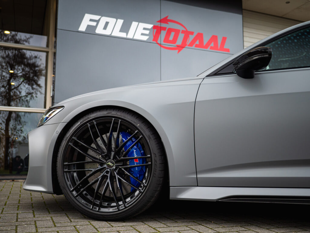 Audi RS6 1000pk in matte PPF en matte Nardo Grey