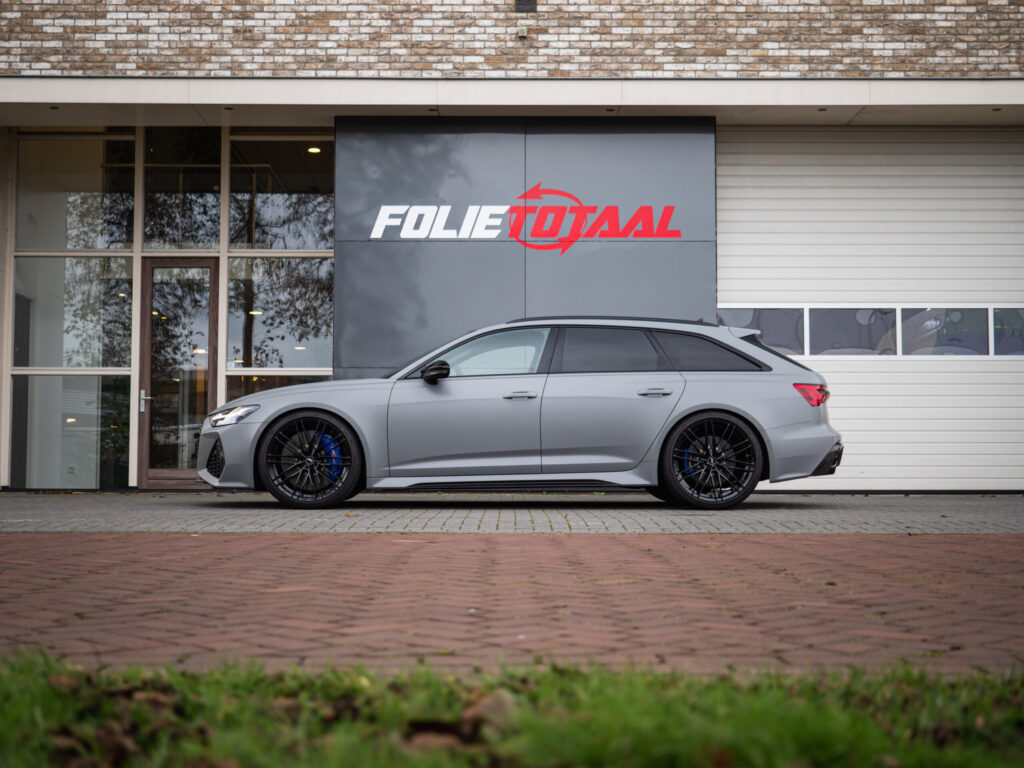 Audi RS6 1000pk in matte PPF en matte Nardo Grey