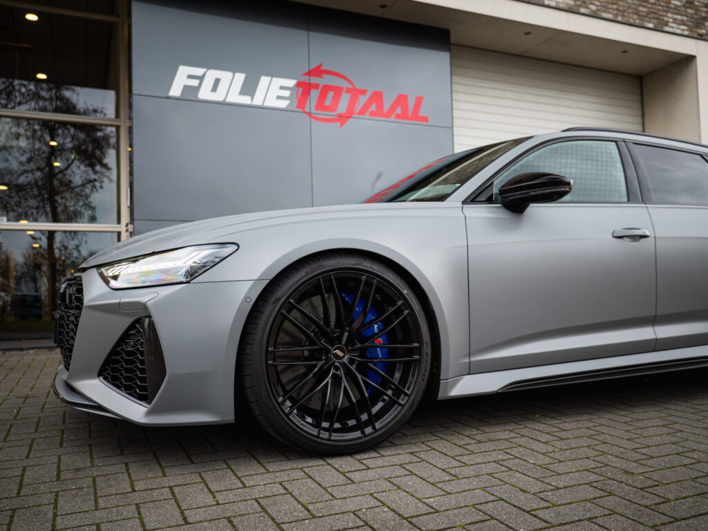 Audi RS6 1000pk in matte PPF en matte Nardo Grey