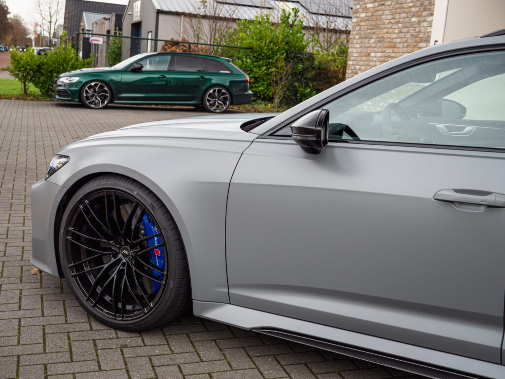 Audi RS6 1000pk in matte PPF en matte Nardo Grey