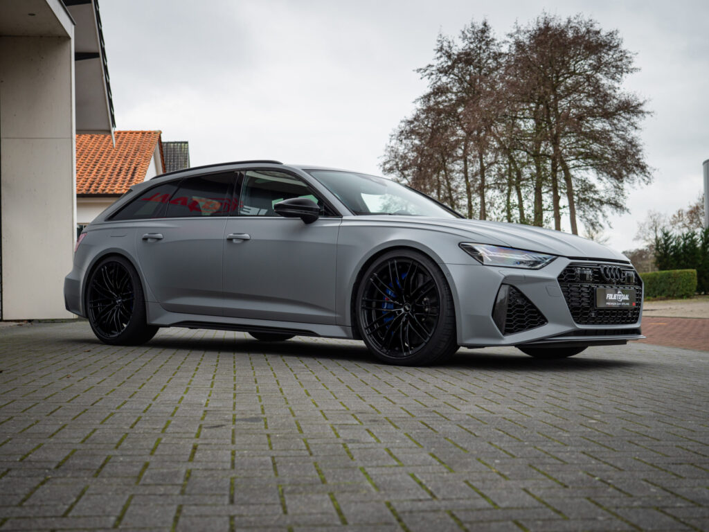 Audi RS6 1000pk in matte PPF en matte Nardo Grey