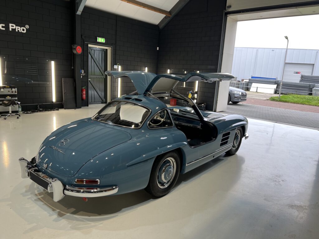 Mercedes 300SL Gullwing – diverse delen beschermd met PPF
