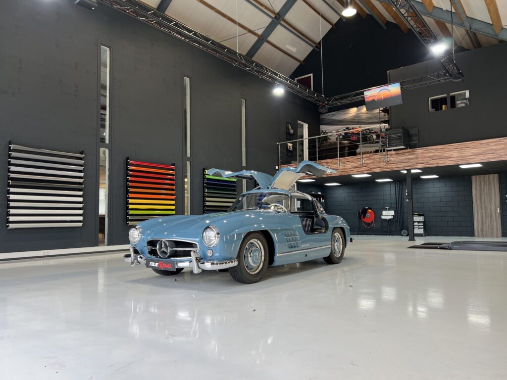Mercedes 300SL Gullwing – diverse delen beschermd met PPF