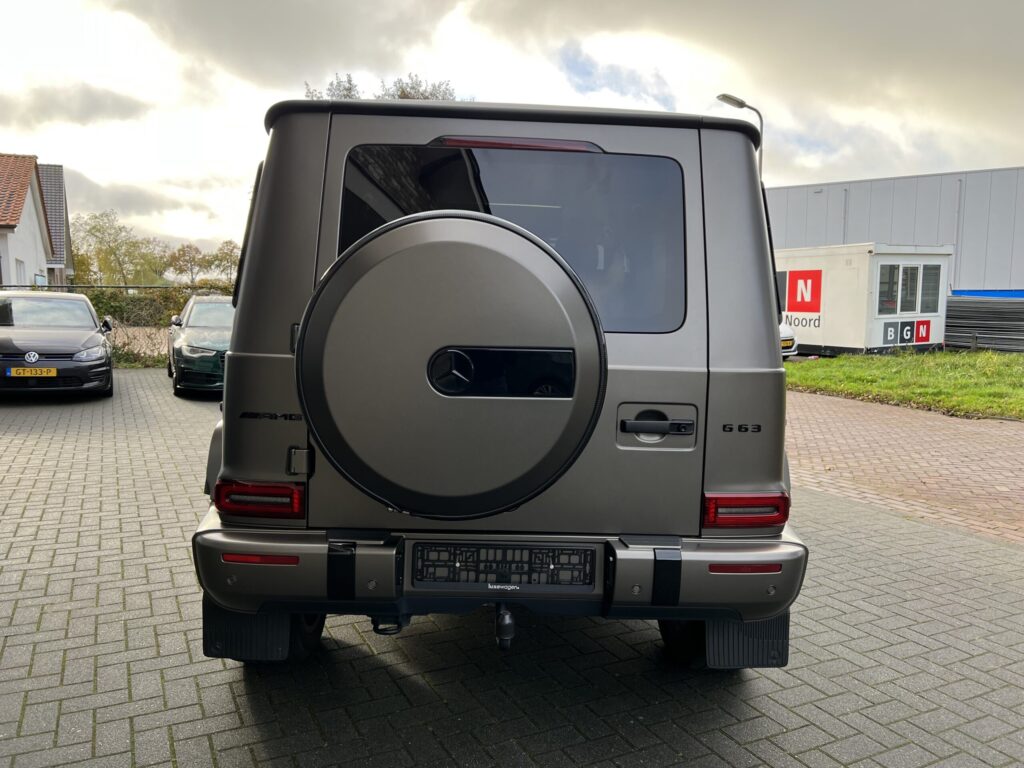 Mercedes G63 AMG – ontchromen en stylen