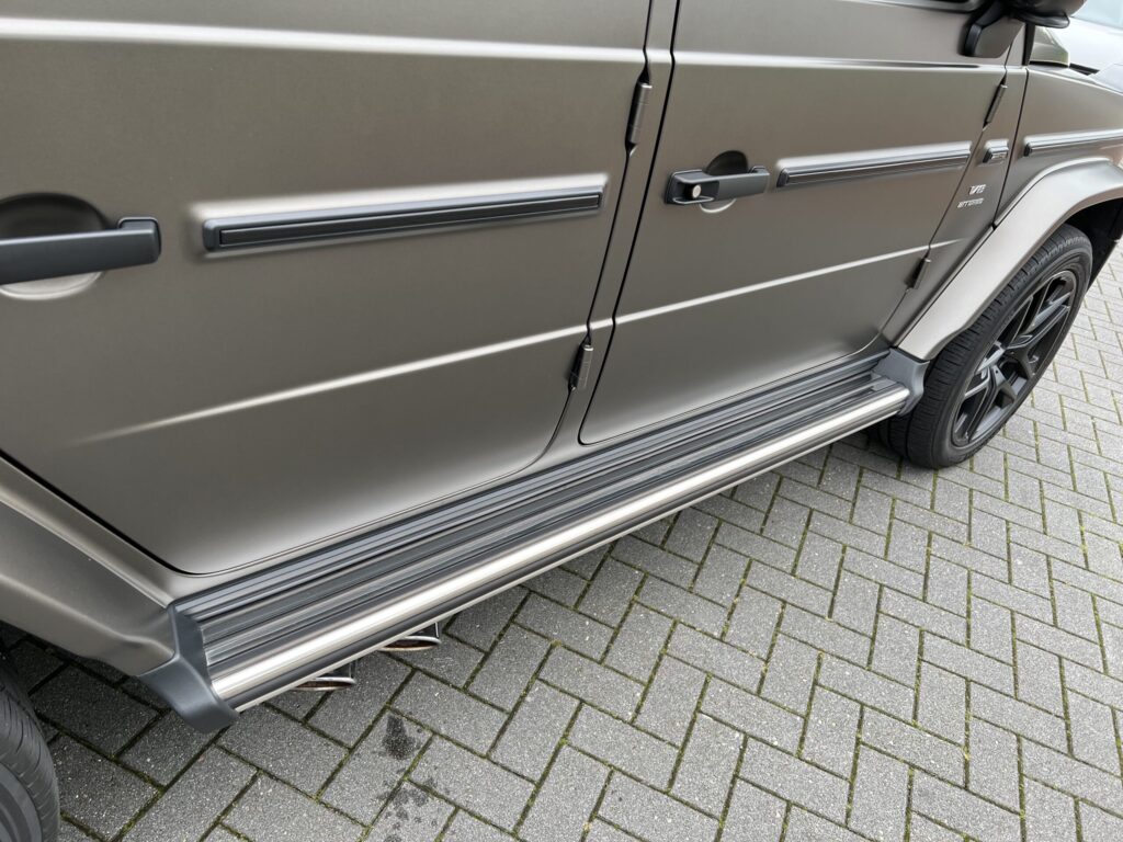 Mercedes G63 AMG – ontchromen en stylen