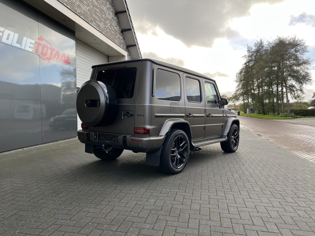 Mercedes G63 AMG – ontchromen en stylen