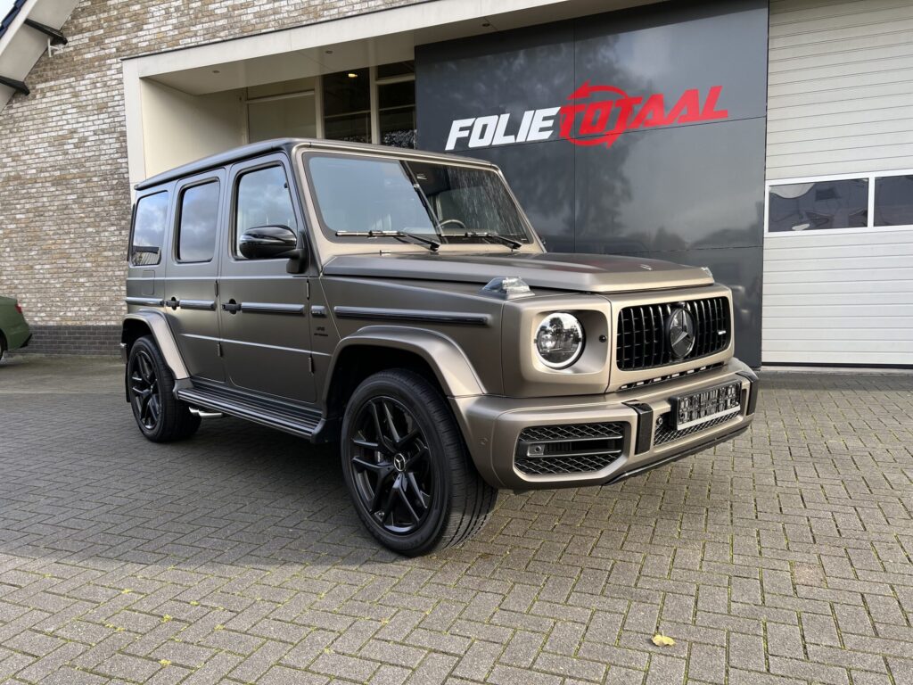 Mercedes G63 AMG – ontchromen en stylen