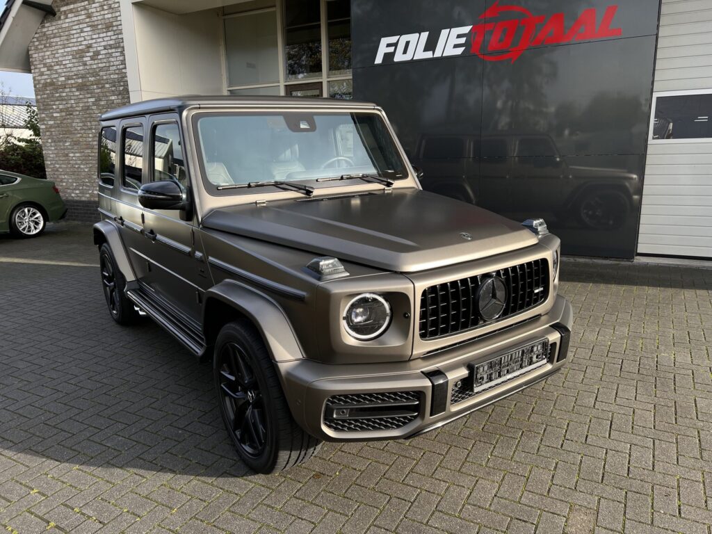 Mercedes G63 AMG – ontchromen en stylen