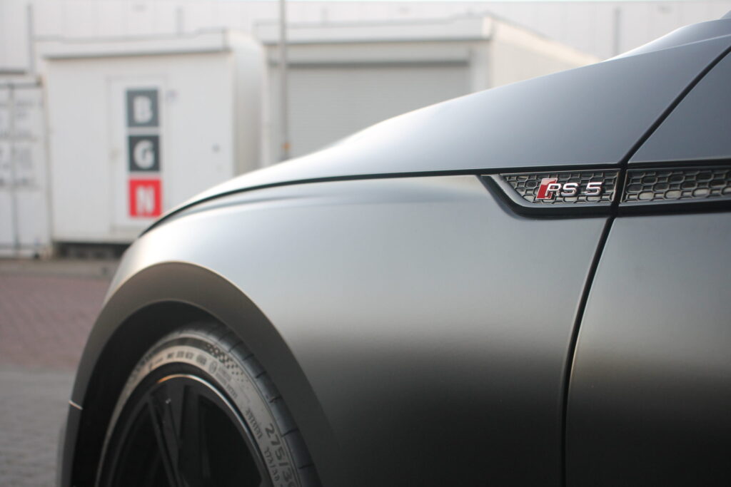 Audi RS5 in SatinBlack