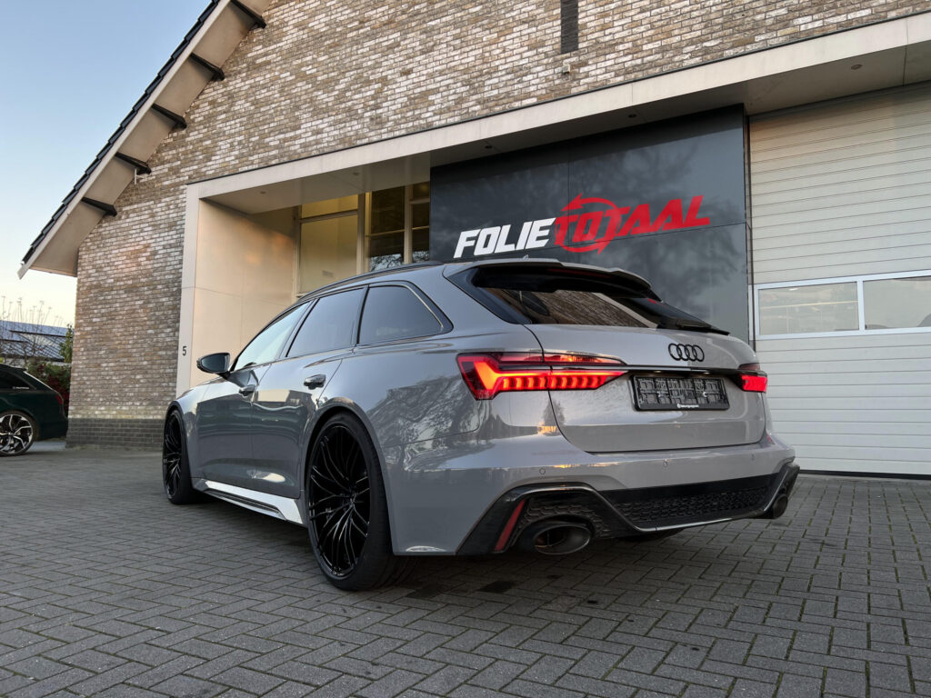 Audi RS6 1000pk in matte PPF en matte Nardo Grey