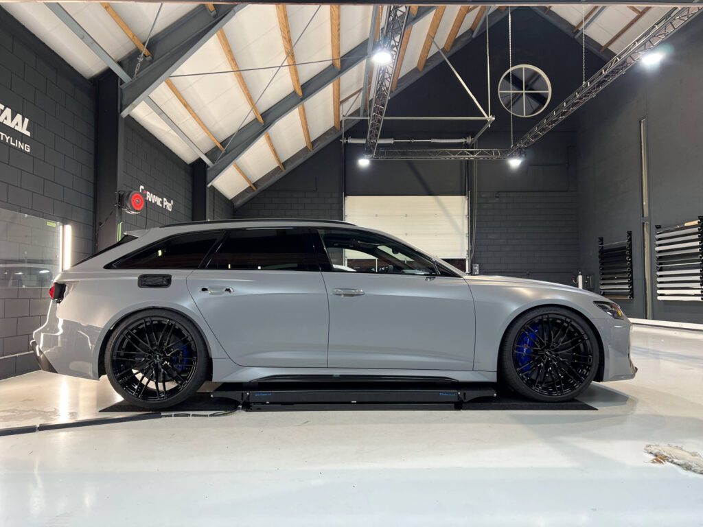 Audi RS6 1000pk in matte PPF en matte Nardo Grey