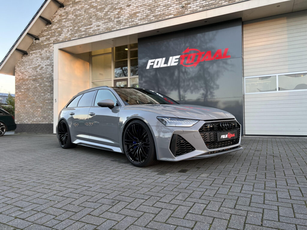 Audi RS6 1000pk in matte PPF en matte Nardo Grey
