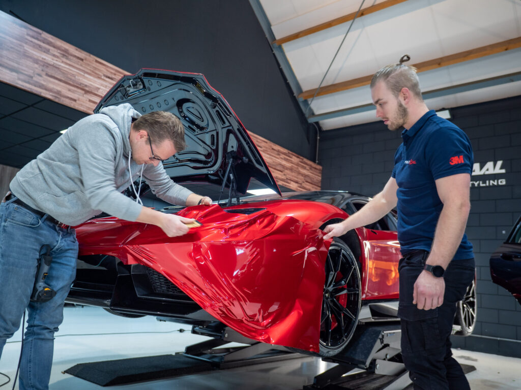 Full custom wrap Lamborghini Aventador LP700