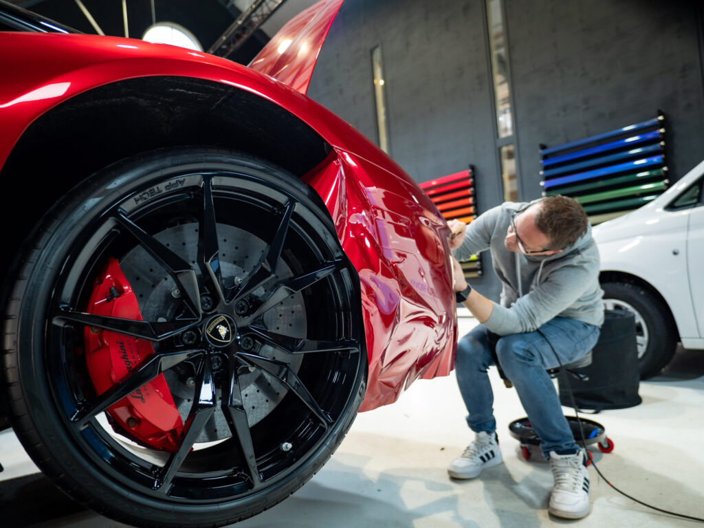 Full custom wrap Lamborghini Aventador LP700