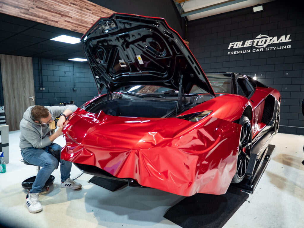 Full custom wrap Lamborghini Aventador LP700