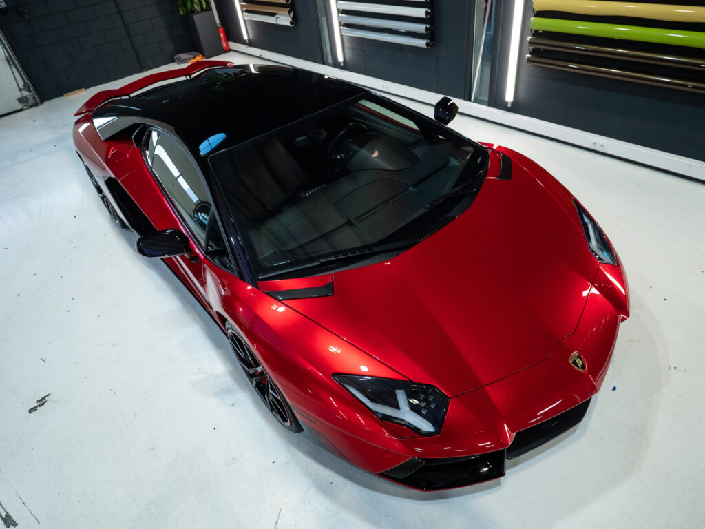 Full custom wrap Lamborghini Aventador LP700