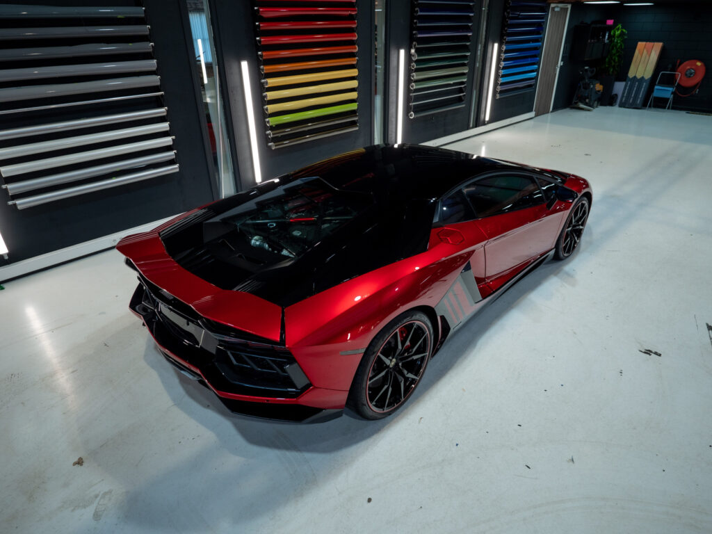 Full custom wrap Lamborghini Aventador LP700